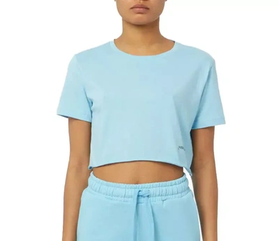 Shop Hinnominate Cotton Tops & Women's T-shirt In Blue