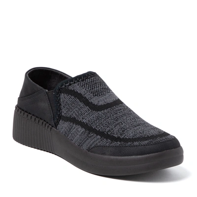 Shop Dearfoams Women's Lee Knit Twin Gore Sneaker In Black