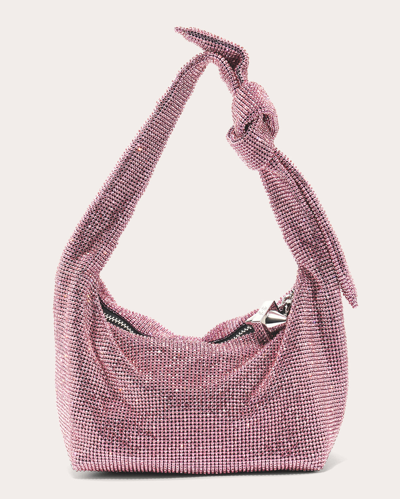Shop Emm Kuo Women's Waverly Crystal Handbag In Pink