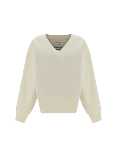 Shop Extreme Cashmere Sweater In Cream