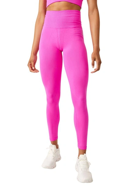 Shop Fp Movement Good Karma Leggings In Living Magenta