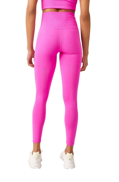 Shop Fp Movement Good Karma Leggings In Living Magenta