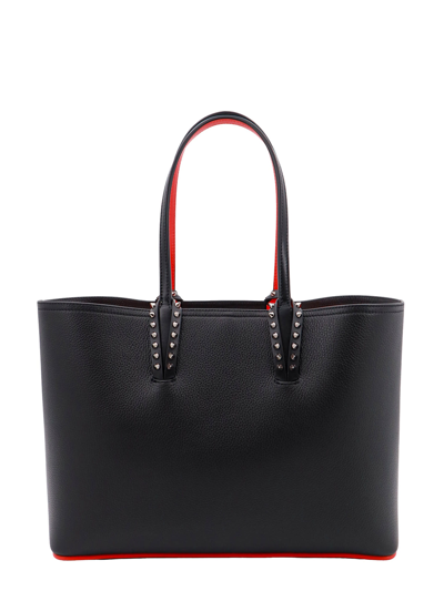 Shop Christian Louboutin Cabata Small Shoulder Bag In Black