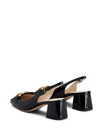 Shop Tod's Sling Back Catena 50 Heel In Black