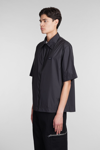 Shop Givenchy Shirt In Black Polyester