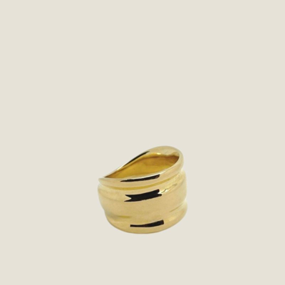 Shop Ruddock Frances Ring In Gold