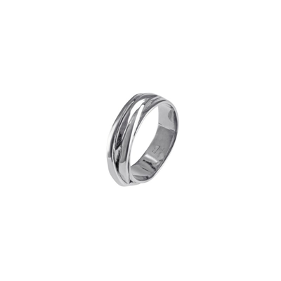 Shop Ruddock Tangle Ring In Grey