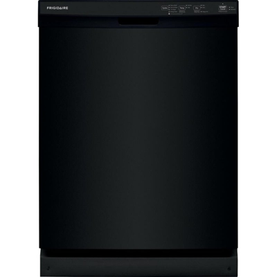 Shop Frigidaire 54 Dba Black Front Control Dishwasher
