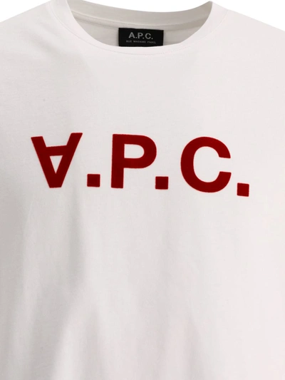 Shop Apc A.p.c. "vpc" T-shirt In White