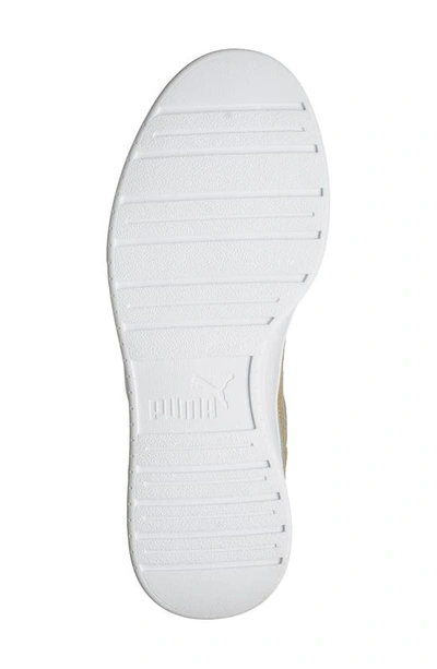 Puma Carter Sneaker In  White-black-prairie Tan