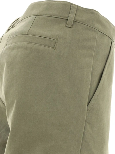 Shop Apc A.p.c. "chino Ville" Trousers In Green