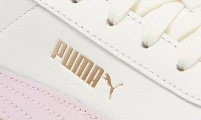 Puma Club 5v5 Sneaker In Warm White-whisp Of Pink-gold
