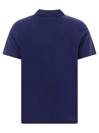 Shop Apc A.p.c. "austin" Polo Shirt In Blue