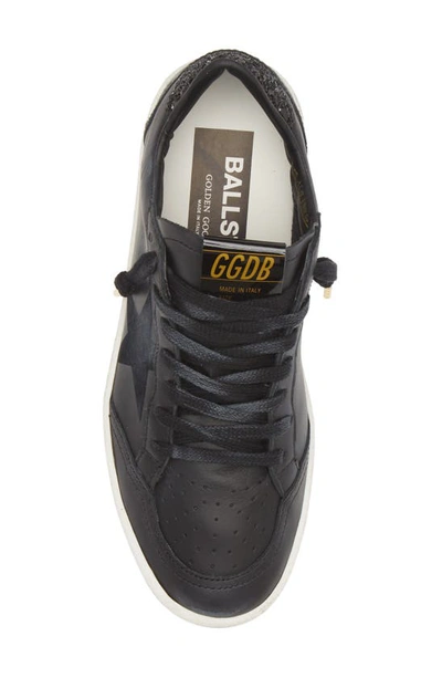 Shop Golden Goose Ball Star Sneaker In Black