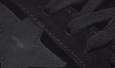 Golden Goose Midstar Velvet Sneaker In Black