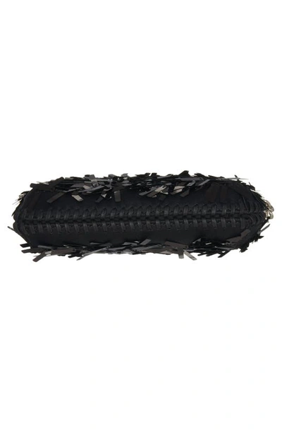 Shop Stella Mccartney Mini Falabella Confetti Shoulder Bag In 1000 Black