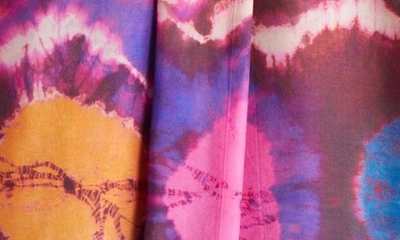 Shop Zimmermann Acadian Relaxed Silk Shirt In Tie Dye Multi