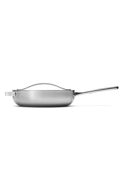 Shop Caraway Stainless Steel Sauté Pan & Lid