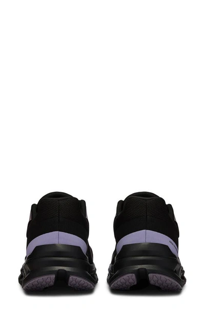 On Cloudrunner Running Shoe In Ir/ Black