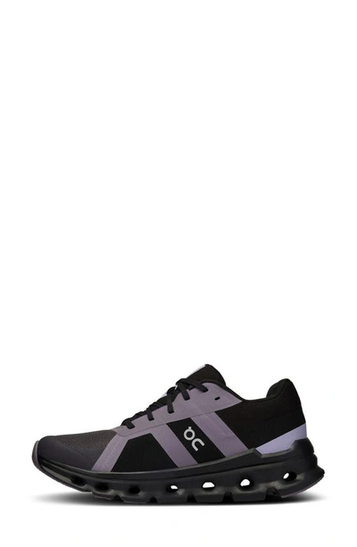 On Cloudrunner Running Shoe In Ir/ Black