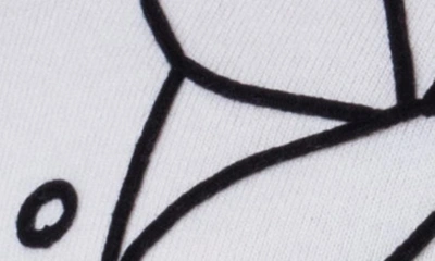Shop Akris Punto Bird Graphic Virgin Wool & Cashmere Sweater In Cream-black
