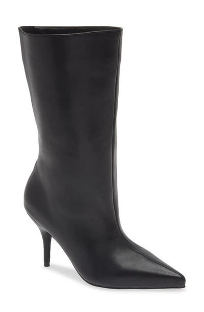 Shop Azalea Wang Orson Pointed Toe Bootie In Black