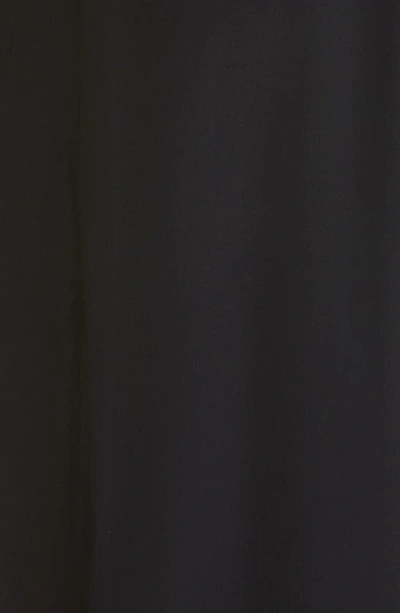 Simone Rocha Floral-jacquard Silk-satin Midi Slip Dress In Black