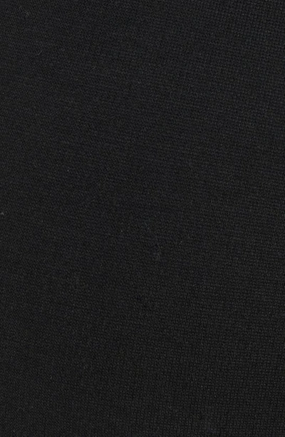 Shop Balmain Button Detail High Waist Stretch Jersey Leggings In Black