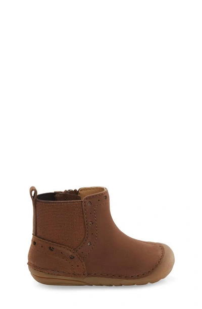 Stride Rite Kids' Soft Motion™ Agnes 2.0 Boot In Chocolate