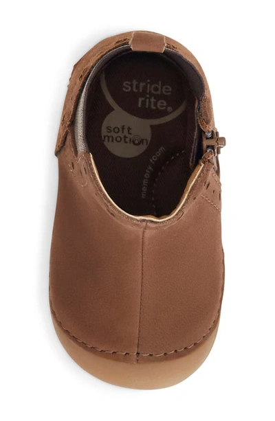 Shop Stride Rite Kids' Soft Motion™ Agnes 2.0 Boot In Chocolate