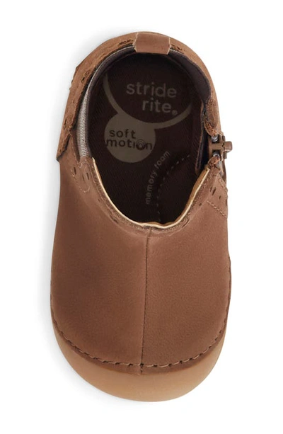 Stride Rite Kids' Soft Motion™ Agnes 2.0 Boot In Chocolate