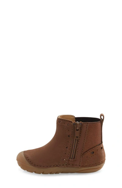 Stride Rite Kids' Soft Motion™ Agnes 2.0 Boot In Chocolate