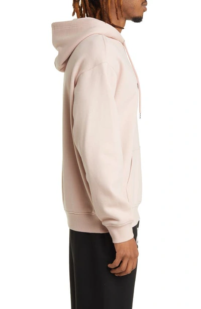 Shop Icecream Croissant Embroidered Hoodie In Rose Smoke