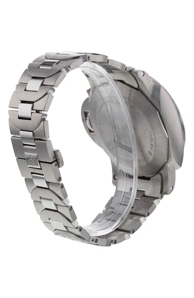 Shop Watchfinder & Co. Panerai  2022 Luminor Marina Automatic Bracelet Watch, 44mm In Blue