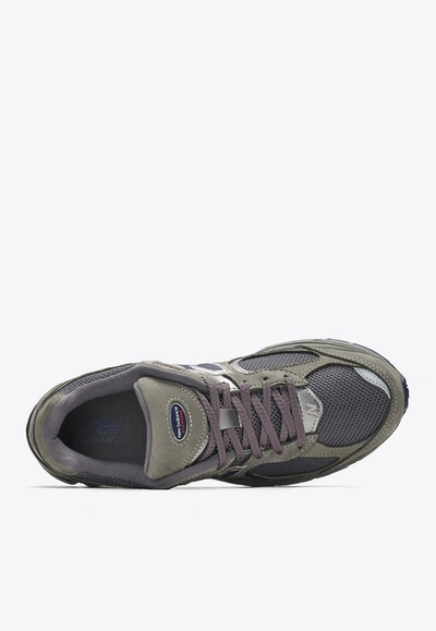 Shop New Balance 2002r Low-top Sneakers In Castlerock With Natural Indigo In Gray