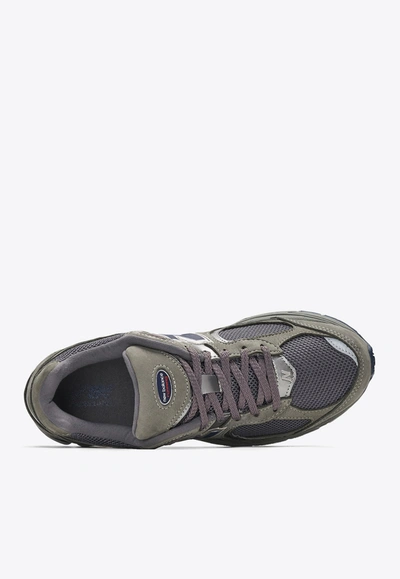 New Balance 2002r Low-top Sneakers In Castlerock With Natural Indigo In Gray