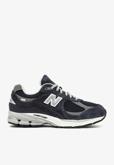 Shop New Balance 2002r Low-top Suede Sneakers In Blue