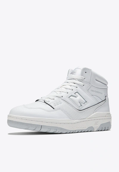 Shop New Balance 650 High-top Sneakers In White