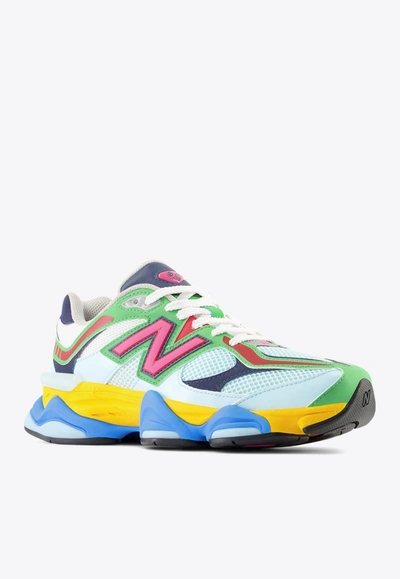 New Balance 9060 Low-top Sneakers In Beach Glass Pink In Multicolor
