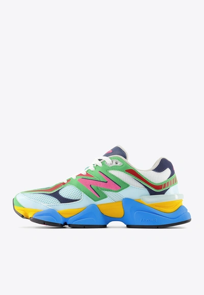 New Balance 9060 Low-top Sneakers In Beach Glass Pink In Multicolor
