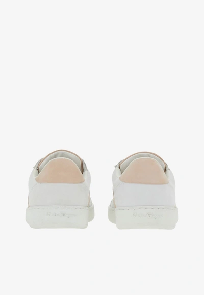 Ferragamo Sneakers In White