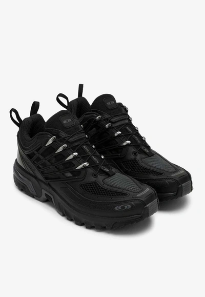 Shop Salomon Acs Pro Low-top Sneakers In Black