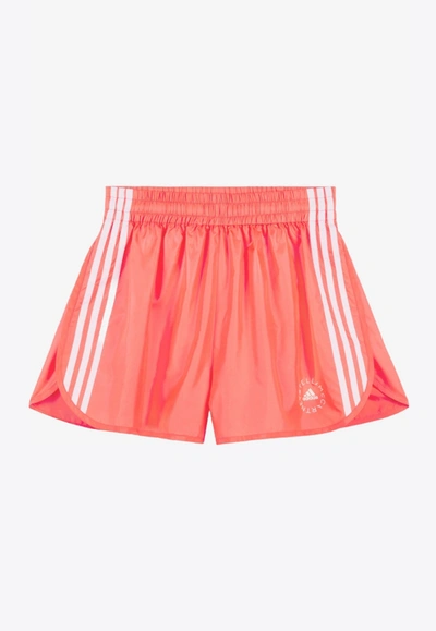 Shop Stella Mccartney Adidas X Josie Sports Shorts In Orange