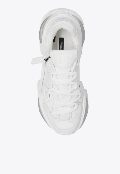 Shop Dolce & Gabbana Airmaster Low-top Sneakers In White