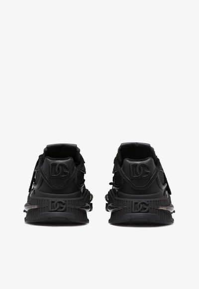 Dolce & Gabbana Chunky-sole Sneakers In Black