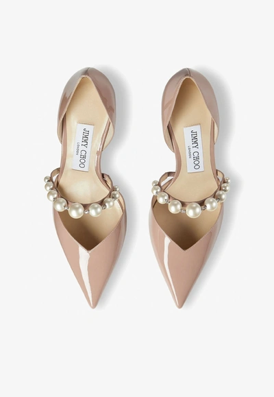 Jimmy Choo Aurelie Pumps In Ballet Pink