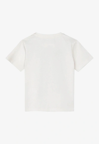 Shop Versace Baby Boys Video Game Medusa T-shirt In White
