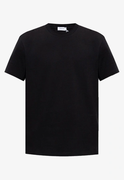 Shop Ferragamo Basic Short-sleeved T-shirt In Black