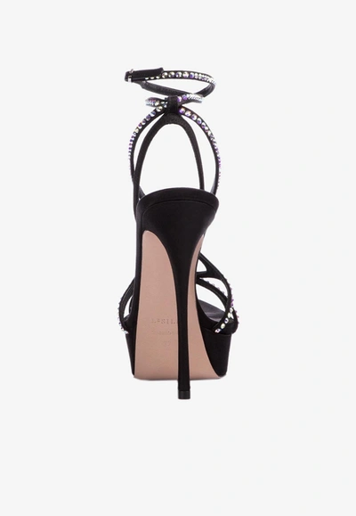 Shop Le Silla Belen 140 Platform Sandals In Black