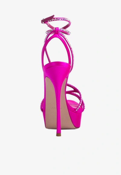 Shop Le Silla Belen 140 Platform Sandals In Pink